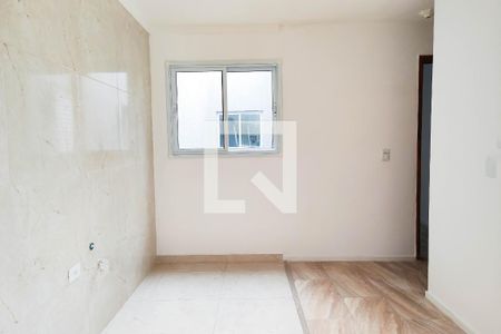 Sala e Cozinha de apartamento à venda com 2 quartos, 72m² em Vila Tibiriçá, Santo André
