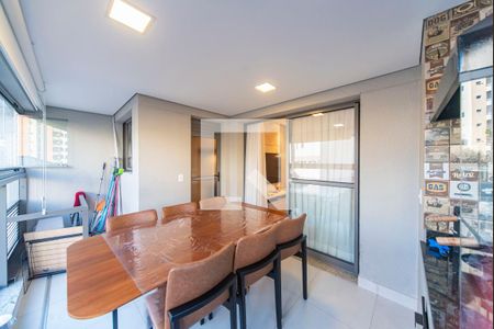 Varanda da Sala de apartamento para alugar com 2 quartos, 68m² em Vila Gilda, Santo André
