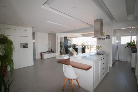 Sala e Cozinha de apartamento à venda com 2 quartos, 78m² em Vila Nova Mazzei, São Paulo