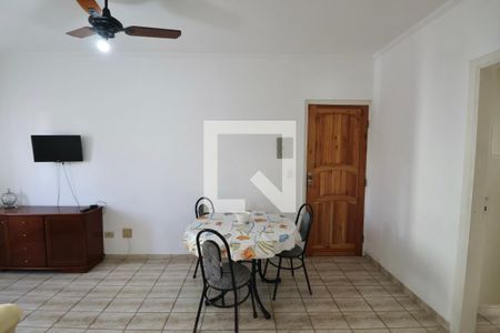 Sala de apartamento para alugar com 2 quartos, 57m² em Balneario Cidade Atlantica, Guarujá