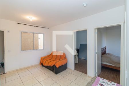 Sala de apartamento para alugar com 2 quartos, 43m² em Valentina Figueiredo, Ribeirão Preto