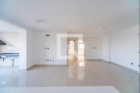 Sala de apartamento para alugar com 3 quartos, 113m² em Vila Bastos, Santo André