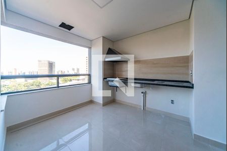 Varanda Gourmet de apartamento para alugar com 3 quartos, 113m² em Vila Bastos, Santo André