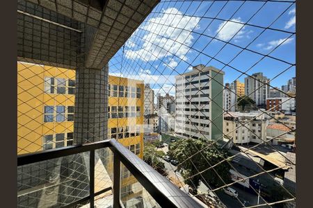 Varanda  de apartamento à venda com 3 quartos, 106m² em Nova Suíça, Belo Horizonte