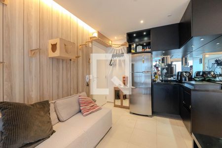Sala/Cozinha de apartamento para alugar com 1 quarto, 38m² em Bela Vista, São Paulo