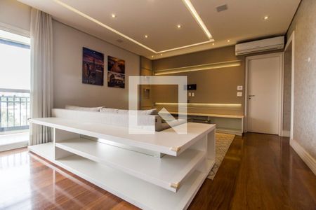 Sala de TV de apartamento para alugar com 3 quartos, 145m² em Tamboré, Santana de Parnaíba