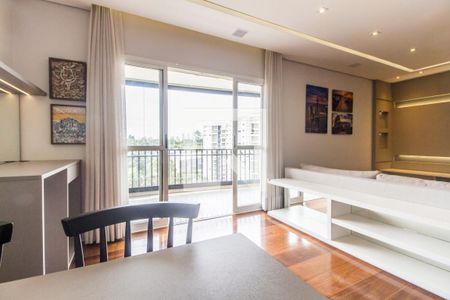 Sala de apartamento para alugar com 3 quartos, 145m² em Tamboré, Santana de Parnaíba