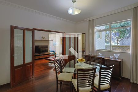 Sala de Jantar de apartamento à venda com 4 quartos, 135m² em Gutierrez, Belo Horizonte