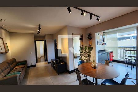 Sala de apartamento à venda com 3 quartos, 76m² em Jardim Ermida I, Jundiaí
