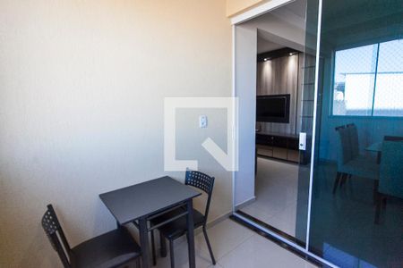 Varanda gourmet de apartamento para alugar com 3 quartos, 95m² em Umuarama, Uberlândia