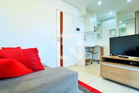 Sala de apartamento à venda com 1 quarto, 38m² em Vila Augusta, Guarulhos
