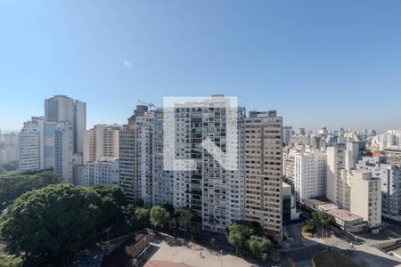 Vista da Sala de apartamento para alugar com 1 quarto, 32m² em Consolação, São Paulo
