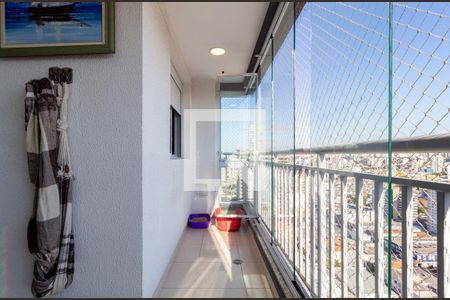 Varanda de apartamento à venda com 2 quartos, 72m² em Brás, São Paulo