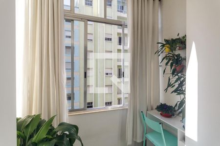 Varanda da Sala de apartamento à venda com 1 quarto, 58m² em Santa Cecilia, São Paulo