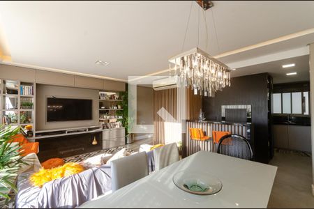 Sala de Estar e Jantar de apartamento para alugar com 3 quartos, 104m² em Cavalhada, Porto Alegre