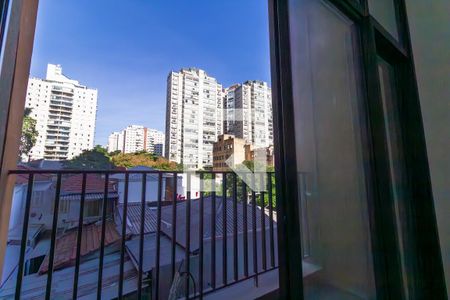 Vista da Varanda de kitnet/studio à venda com 1 quarto, 21m² em Perdizes, São Paulo