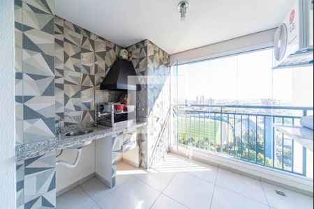 Varanda Gourmet de apartamento para alugar com 2 quartos, 91m² em Vila America, Santo André