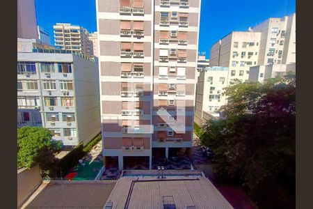 Sala vista  de apartamento à venda com 2 quartos, 60m² em Ipanema, Rio de Janeiro