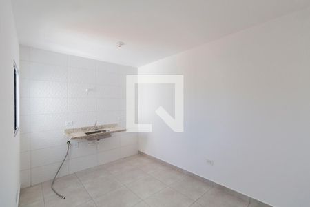 Sala e Cozinha Integrada  de apartamento para alugar com 1 quarto, 35m² em Jardim Nordeste, São Paulo