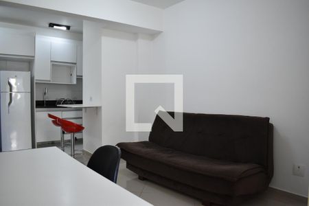 Sala de apartamento para alugar com 1 quarto, 32m² em Centro, Curitiba