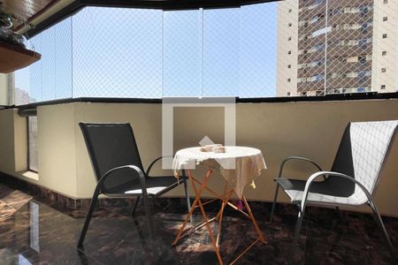 Sacada  de apartamento à venda com 3 quartos, 109m² em Jardim do Mar, São Bernardo do Campo