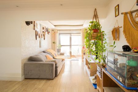 Sala de apartamento à venda com 3 quartos, 109m² em Jardim do Mar, São Bernardo do Campo