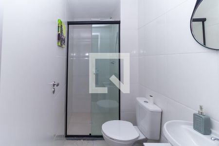 Banheiro de apartamento para alugar com 1 quarto, 34m² em Vila Prudente, São Paulo