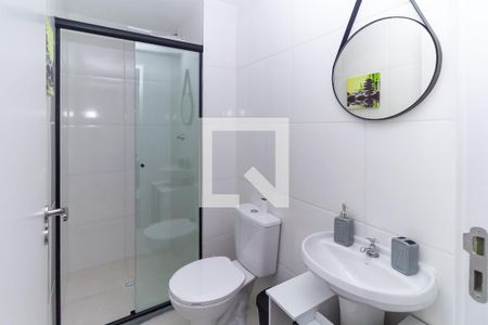 Banheiro de apartamento para alugar com 1 quarto, 34m² em Vila Prudente, São Paulo
