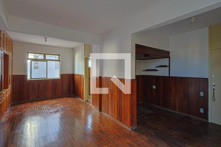 Sala  de apartamento à venda com 3 quartos, 105m² em Serra, Belo Horizonte