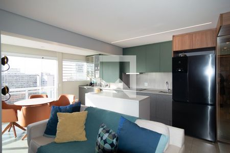 Apartamento para alugar com 95m², 2 quartos e 2 vagasSala / Cozinha