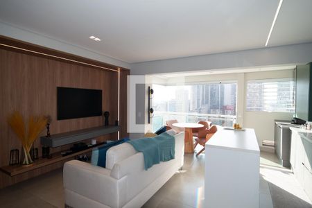 Sala / Cozinha de apartamento para alugar com 2 quartos, 95m² em Centro, São Paulo
