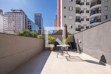 Studio - Terraço de kitnet/studio para alugar com 1 quarto, 52m² em Jardim Paulista, São Paulo