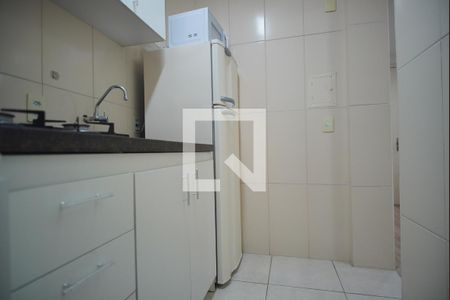 Cozinha de kitnet/studio para alugar com 1 quarto, 36m² em Floresta, Porto Alegre