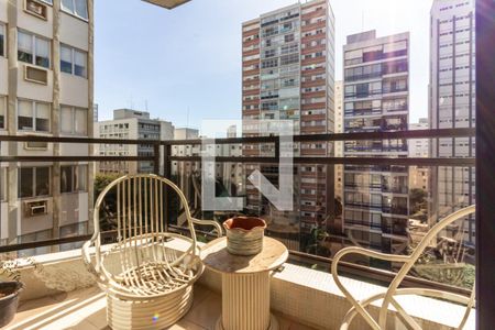 Varanda de apartamento à venda com 4 quartos, 220m² em Higienópolis, São Paulo