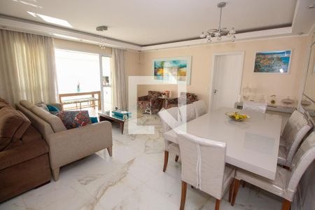 Sala de apartamento à venda com 3 quartos, 126m² em Jardim Wanda, Taboão da Serra