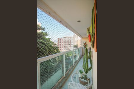 Varanda da Sala de apartamento à venda com 2 quartos, 86m² em Tijuca, Rio de Janeiro