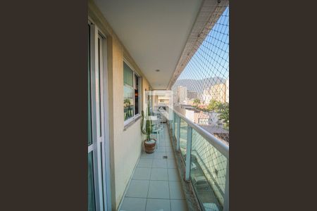 Varanda da Sala de apartamento à venda com 2 quartos, 86m² em Tijuca, Rio de Janeiro