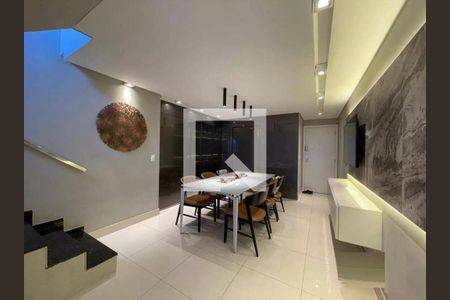 sala de apartamento à venda com 3 quartos, 159m² em Paquetá, Belo Horizonte