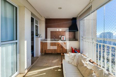 Varanda Gourmet de apartamento à venda com 3 quartos, 95m² em Centro, São Bernardo do Campo