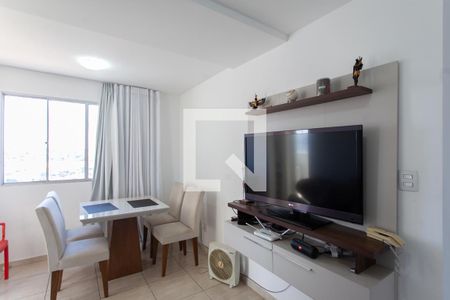 Sala de apartamento à venda com 2 quartos, 50m² em Parque Turistas, Belo Horizonte
