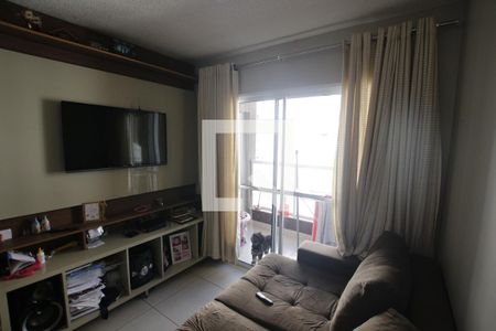 Sala de apartamento para alugar com 2 quartos, 59m² em Vila Rosa, Goiânia