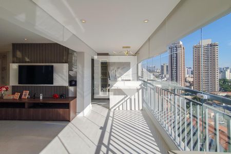 sala varanda de apartamento para alugar com 2 quartos, 85m² em Cambuci, São Paulo