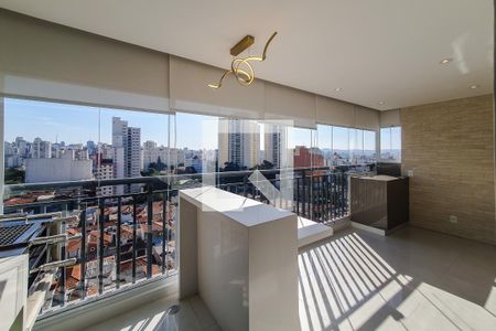 sala varanda de apartamento para alugar com 2 quartos, 85m² em Cambuci, São Paulo