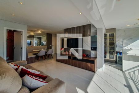 sala de apartamento para alugar com 2 quartos, 85m² em Cambuci, São Paulo