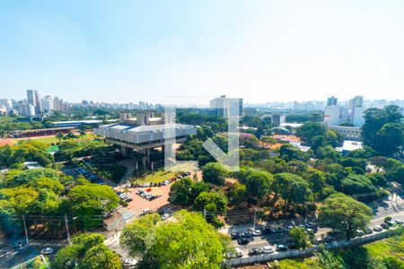 Vista da Sacada da Sala de apartamento para alugar com 2 quartos, 65m² em Indianópolis, São Paulo