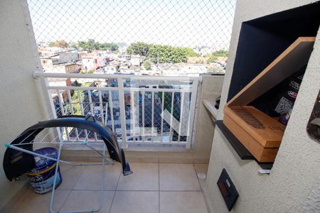 Varanda da Sala de apartamento para alugar com 2 quartos, 49m² em Jardim Ana Maria, São Paulo