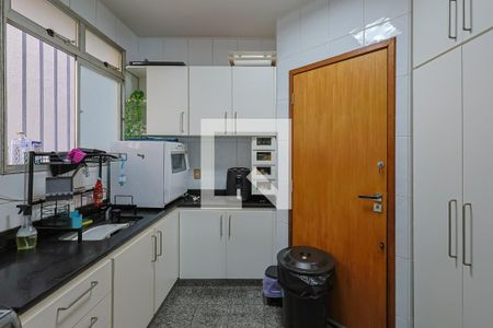 Cozinha de apartamento à venda com 3 quartos, 118m² em Santo Antônio, Belo Horizonte