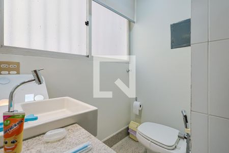 Banheiro da Suíte 1 de apartamento à venda com 3 quartos, 118m² em Santo Antônio, Belo Horizonte