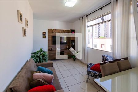 Sala de apartamento à venda com 2 quartos, 72m² em Nova Suíça, Belo Horizonte