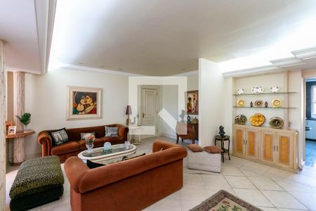 Sala de apartamento à venda com 4 quartos, 145m² em Santo Antônio, Belo Horizonte